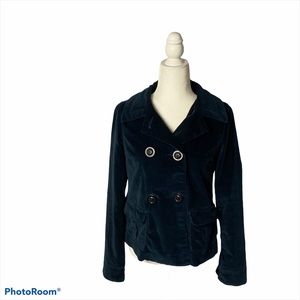 Levi’s Navy Velvet Coat